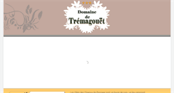 Desktop Screenshot of domainedetremagouet.com