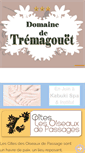 Mobile Screenshot of domainedetremagouet.com
